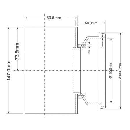 Врезка для внутренней канализации 110 мм McALPINE арт. MPSOB-110