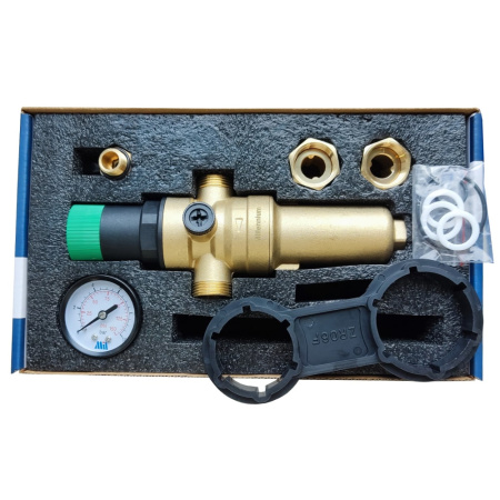 Фильтр тонкой очистки с редуктором давления 1/2" HР для горячей воды Millennium