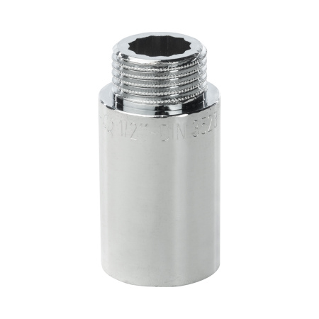 Удлинитель латунный 1/2" 40 мм хромированный General Fittings