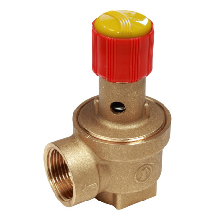 Клапан предохранительный угловой 3/4" ВР (6 бар) Giacomini R140Y029