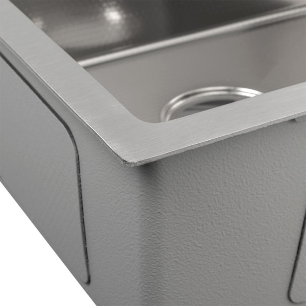 Мойка кухонная ARFEKA ECO AR Сатин Декор (600 х 500 х 200 мм)