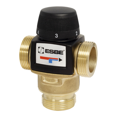 Термостатический смесительный клапан 1 1/4" НР 20-43°C VTA572 ESBE