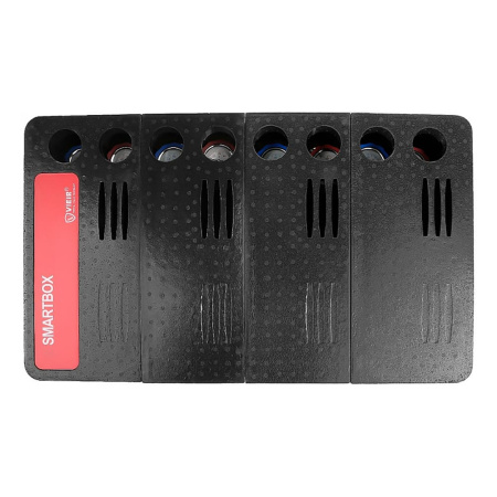 Распределительный коллектор в блочной теплоизоляции SMARTBOX для 4 насосных групп, 1"HP VIEIR