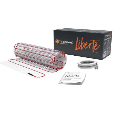 Мат нагревательный Liberte 2,5 кв.м 375 Вт (премиум) Теплолюкс