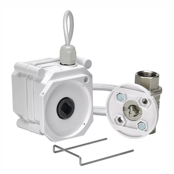 Кран с электроприводом Gidrolock Ultimate 12V Tiemme 1" BS