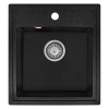 Мойка кухонная ARFEKA DALAGO чёрная из искусственного камня (465 х 500 х 190 мм)