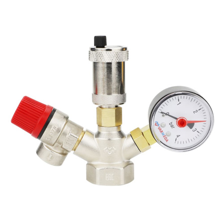 Группа безопасности котла компактная 1" Varmega