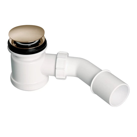 Сифон для душевого поддона античная бронза McALPINE MRS2CL-AB 70 х 40/50 мм