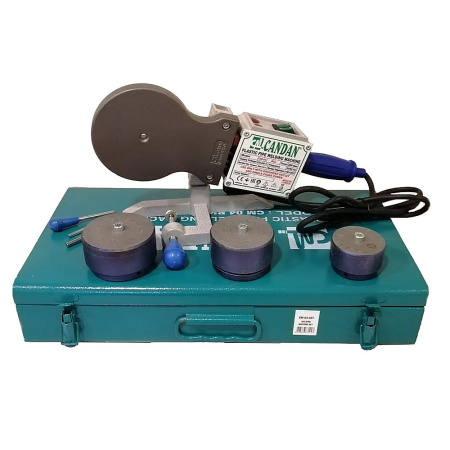 Паяльник для полипропиленовых труб 50 - 110 мм CANDAN CM-04 SET мечевидный (комплект)