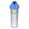 Магистральный фильтр для очистки воды 1/2" ВН 10SL AquaFilter FHPR12-HP1 усиленный с картриджем