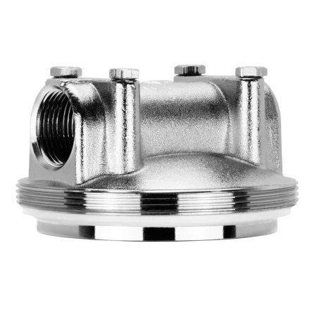 Магистральный фильтр из нержавеющей стали для горячей воды Аквабрайт АБФ-НЕРЖ-10ББ