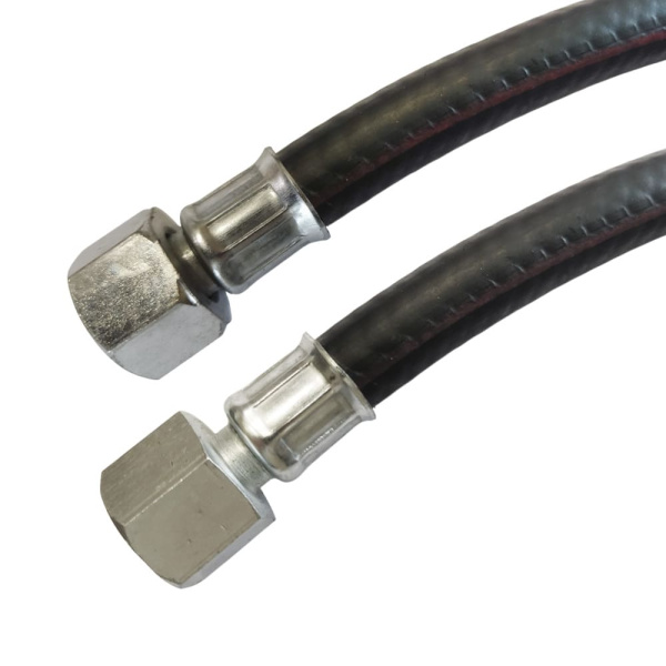 Шланг газовый резиновый 220 см гайка 1/2" х штуцер 1/2" ВР, ТАиМ