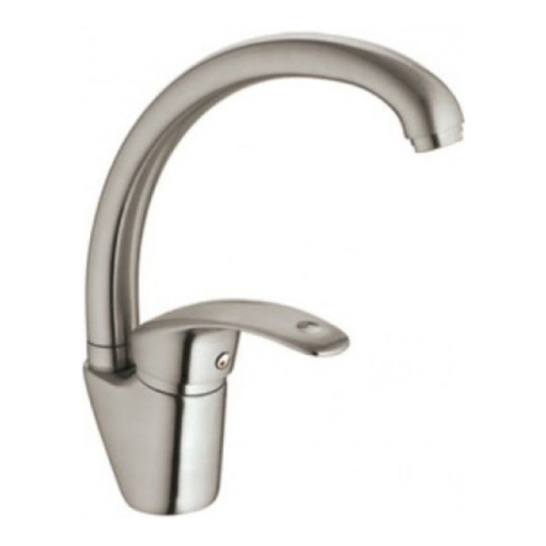 Смеситель для кухонной мойки Frap F4121-5 высокий сатин