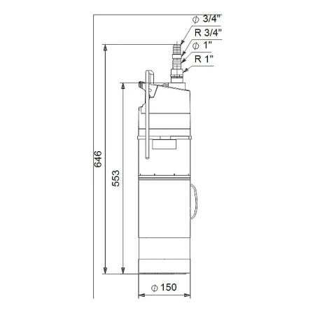 Автоматическая насосная установка системы водоснабжения Grundfos SBA 3-45 A