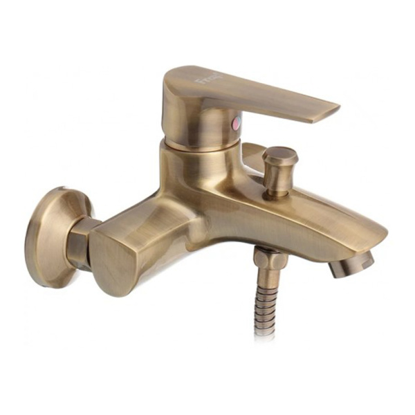 Смеситель для ванны Frap F3030-4 с коротким изливом бронза