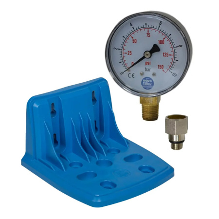 Магистральный фильтр для очистки воды 1" ВН 10ВВ AquaFilter FH10B1-В-WB без картриджа