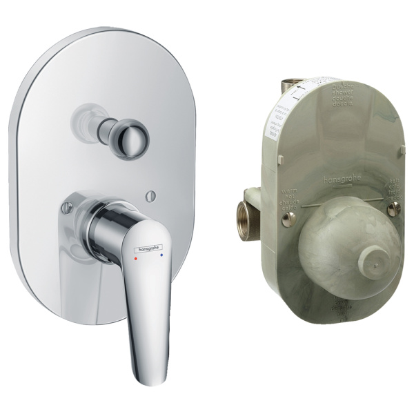 Смеситель для ванны Hansgrohe Logis E 71408000