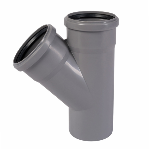 Тройник ПП внутренний канализационный Ostendorf 90 х 90 мм 45°