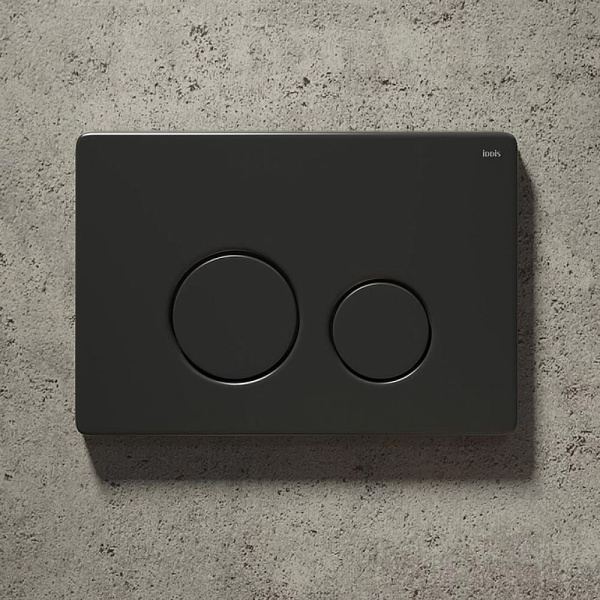 Клавиша смыва IDDIS Unisteel чёрная Клавиша смыва IDDIS Unisteel чёрная