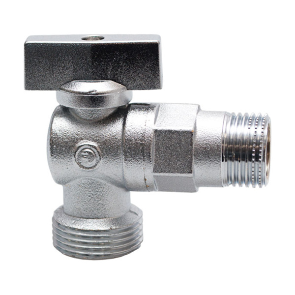 Кран шаровой угловой 1/2"НР х 3/4"НР Fornara Кран шаровой угловой 1/2"НР х 3/4"НР Fornara