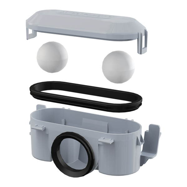 Гидрозатвор для пластикового водоотводящего желоба Alcaplast P065