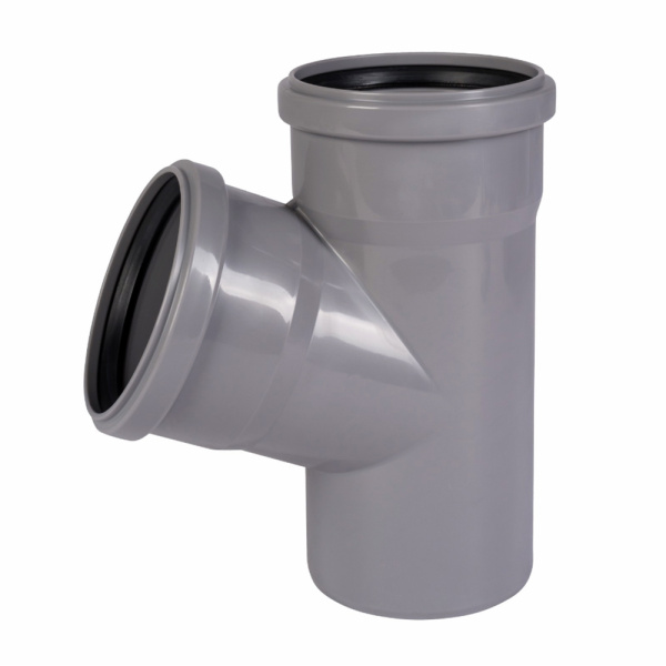 Тройник ПП внутренний канализационный Ostendorf 110 х 110 мм 67°