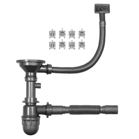 Мойка кухонная ARFEKA ECO AR Сатин Декор (600 х 500 х 200 мм)