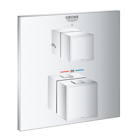 Термостатический смеситель скрытого монтажа для душа Grohe Grohtherm Cube 24154000