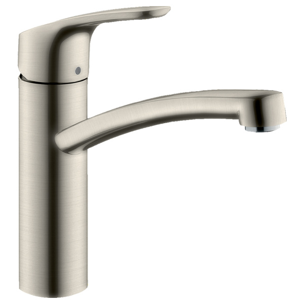Смеситель для кухонной мойки 160 Hansgrohe Focus M41 31806800 сталь