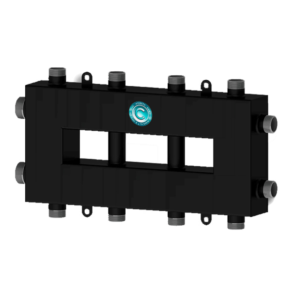 Гидрострелка с коллектором 5 контуров Север Компакт+ до 50 кВт  арт. 1925076