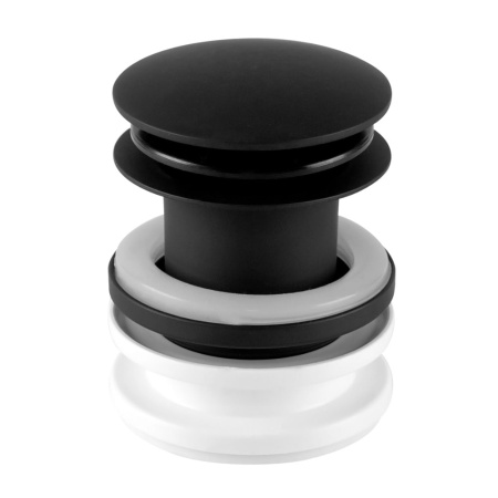 Донный клапан чёрный 1 1 /4" x 60 мм click-clack McALPINE CWP60MB