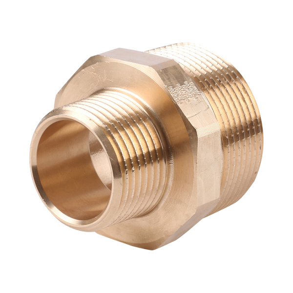 Ниппель переходной бронзовый НР 1 1/2" х 1" Viega