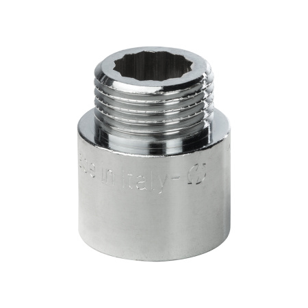 Удлинитель латунный 3/8" 20 мм хромированный General Fittings