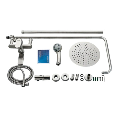 Душевая система Ledeme L72416 со смесителем и тропическим душем