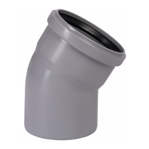 Угол для внутренней канализации 110 х 30° Wavin Угол для внутренней канализации 110 х 30° Wavin