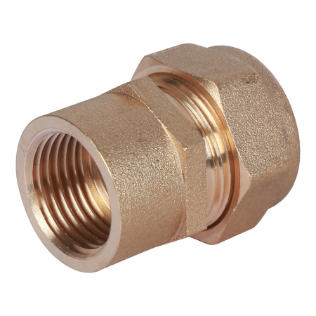 Муфта латунная Neptun IWS (F) 15 х 1/2" EF внутренняя резьба