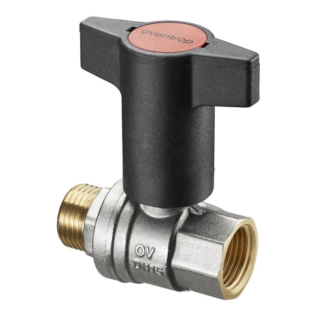 Кран шаровой полнопроходной 1 1/2" HP/BP (Ду 40) Oventrop Optibal