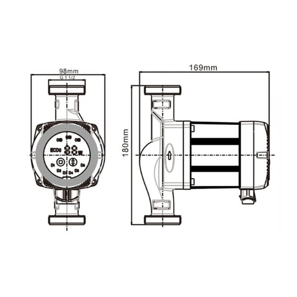 Насос циркуляционный IBO BETA 2 25-60/180