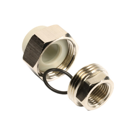 Муфта ПП разборная 20 х 1/2"ВР Wavin Ekoplastik Чехия