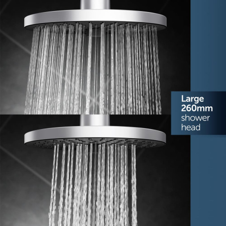 Душевая система Ideal Standard Ceratherm T25+ хром, с термостатом