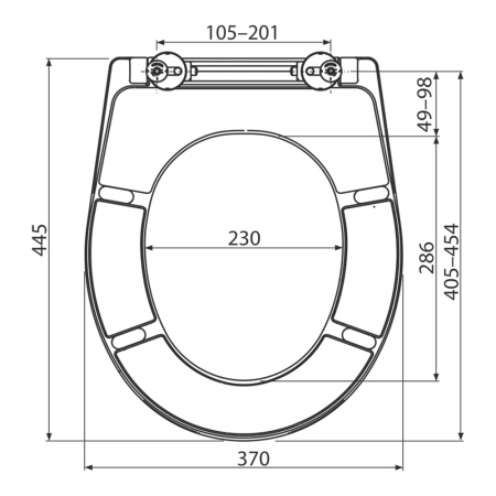 Сиденье для унитаза A604 Softclose Alcaplast
