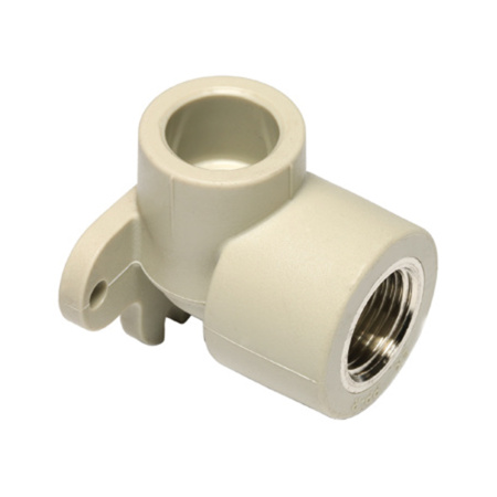 Угол ПП с креплением 25 х 3/4"ВР Wavin Ekoplastik Чехия