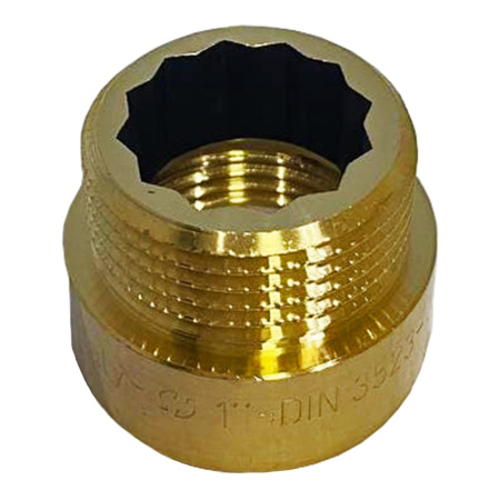 Удлинитель латунный 1" 15 мм General Fittings