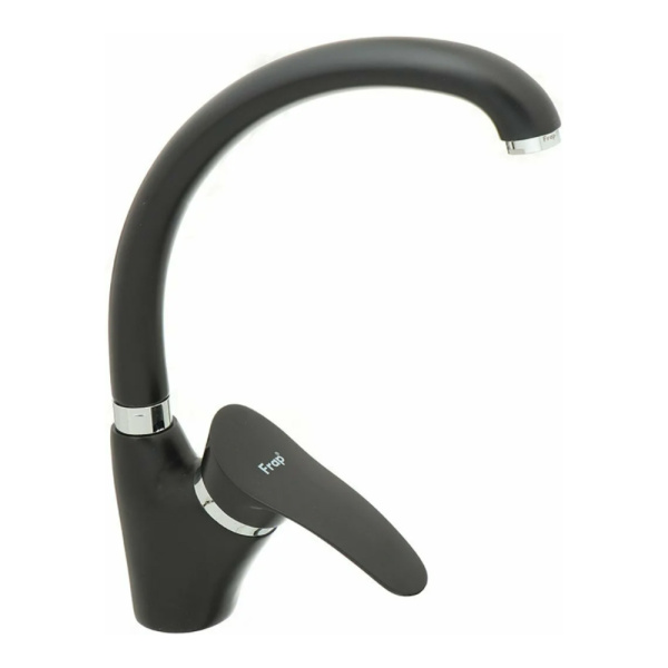 Смеситель для кухонной мойки Frap F4101-11 высокий черный
