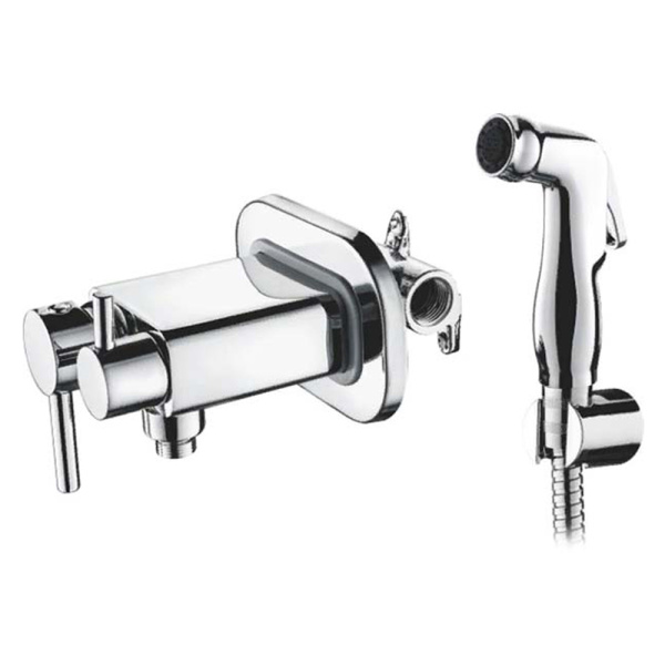 Смеситель для гигиенического душа Ledeme L5398-1 встраиваемый хром