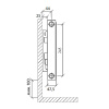 Радиатор стальной панельный Royal Thermo COMPACT тип 11 300 х 1000 (C11-300-1000 RAL9016)