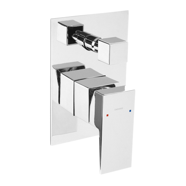 Смеситель для ванны скрытого монтажа Omnires Fresh FR7135CR