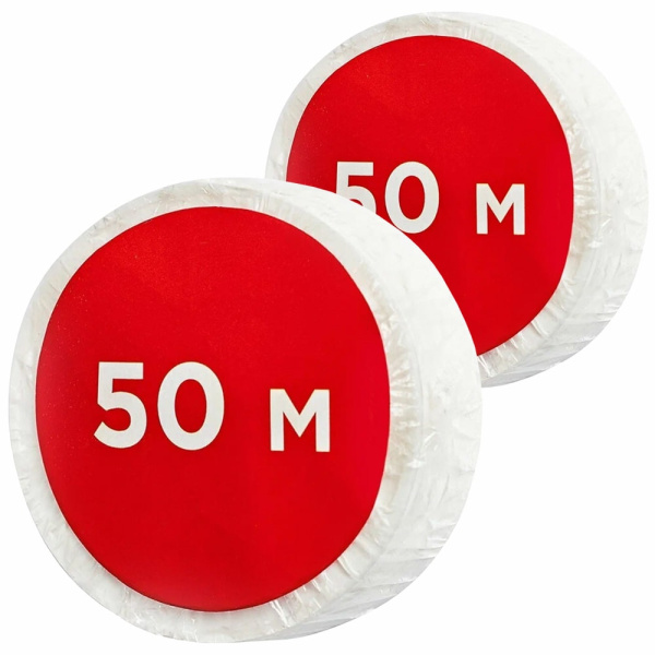 Сантехническая нить Sprint 100 м (набор катушек 2 шт х 50 м) Сантехническая нить Sprint 100 м (набор катушек 2 шт х 50 м)