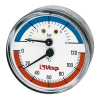 Термоманометр ITAP 485 с осевым подключением 1/2", 4 бар (485B012)