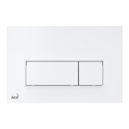 Комплект инсталляции 5 в 1 Alcaplast с белой кнопкой М 570